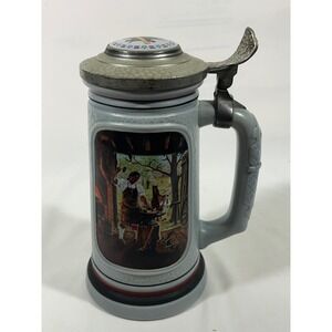 VTG Avon Collectibles The Blacksmith Stein Collection Handcrafted Brazil 1985